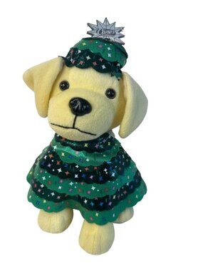 Raising Canes Holiday Plush Dog In Christmas Tree Costume 8 Inches 2022 Edition